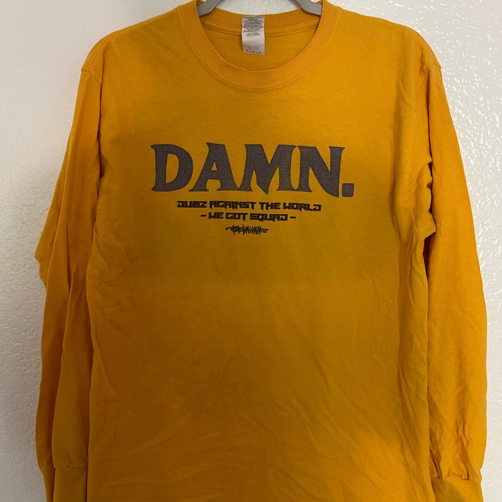 Kendrick Lamar x Golden State Warriors T Shirt - Gold - Mens Medium